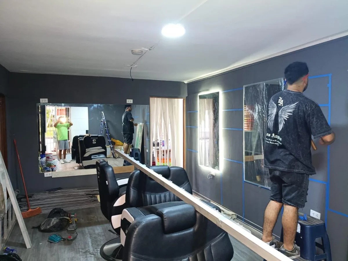 Proceso de implementación de barbería JR — paso 4